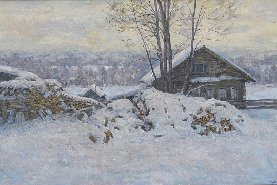 Зимний пейзаж Анатолия Новгородова стал главной темой декабря в корпоративном календаре лесопромышленного холдинга